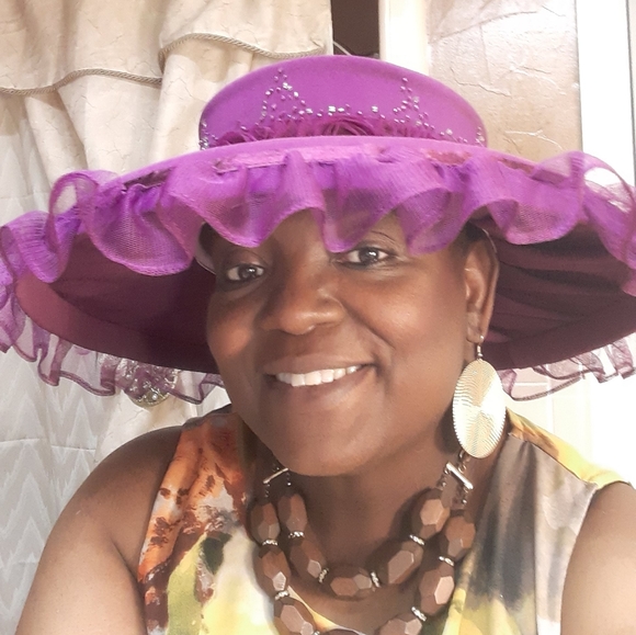 Ben Marc plum color hat - Picture 1 of 6